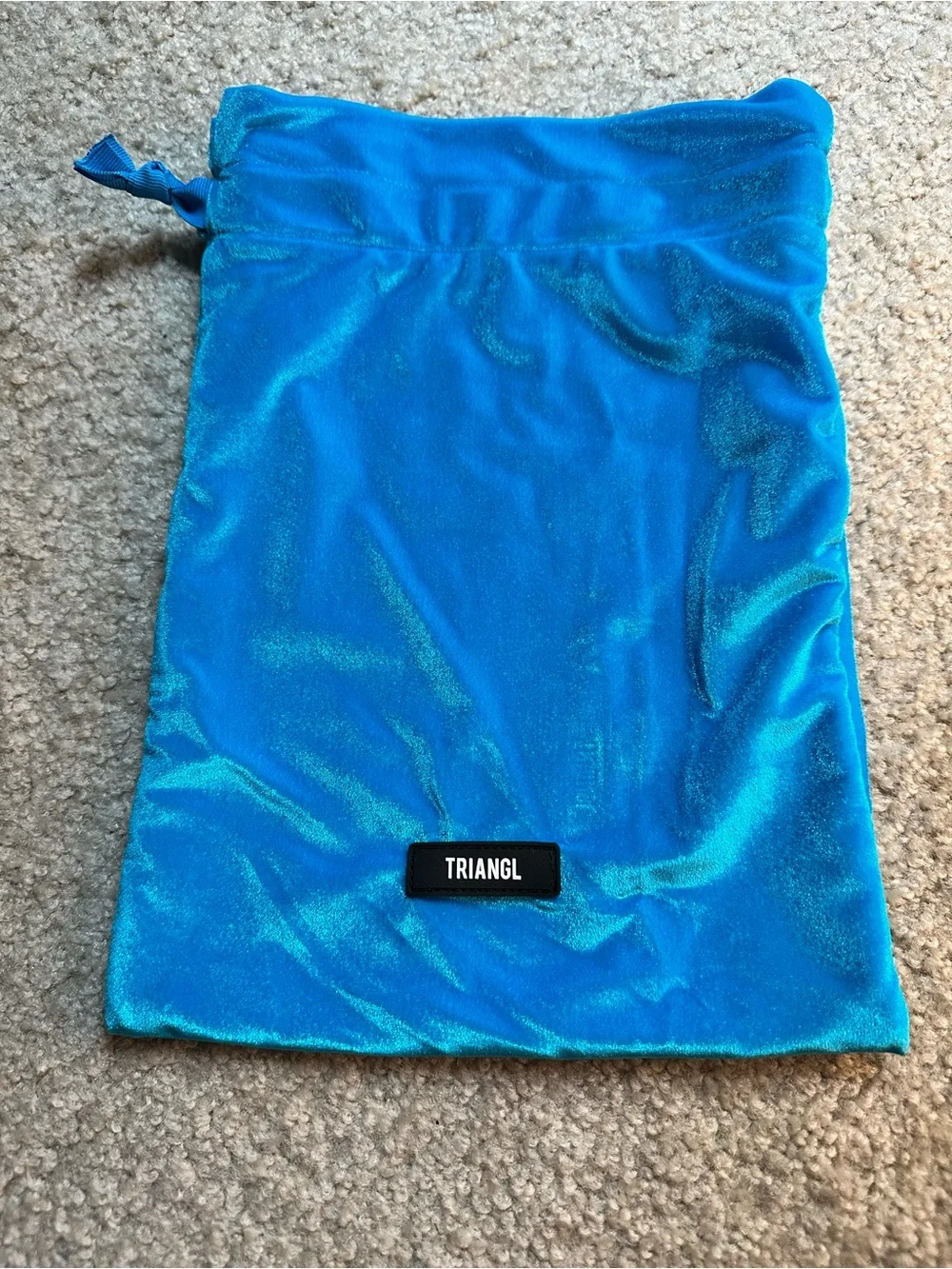 triangl swimwear Teal Shimmer Bikini Set